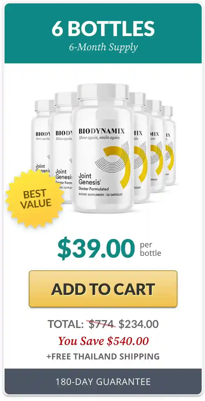 Biodynamix Joint Genesis - 6 Bottles